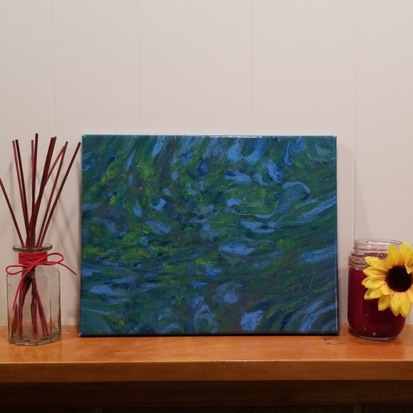 11"x14" Handmade paint pour - Picture 2 of 6